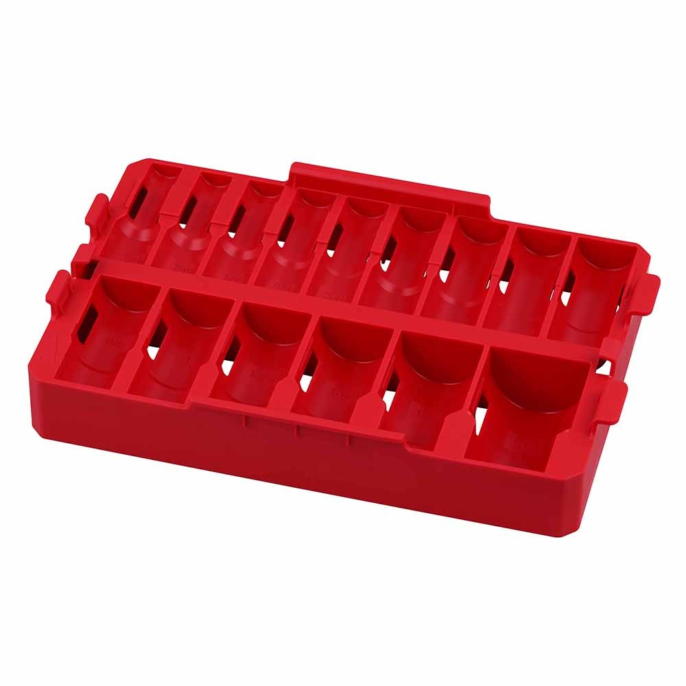 Milwaukee 49-66-6832 15-Pc. Shockwave Impact Duty 1/2" Drive Socket (Tray Only)