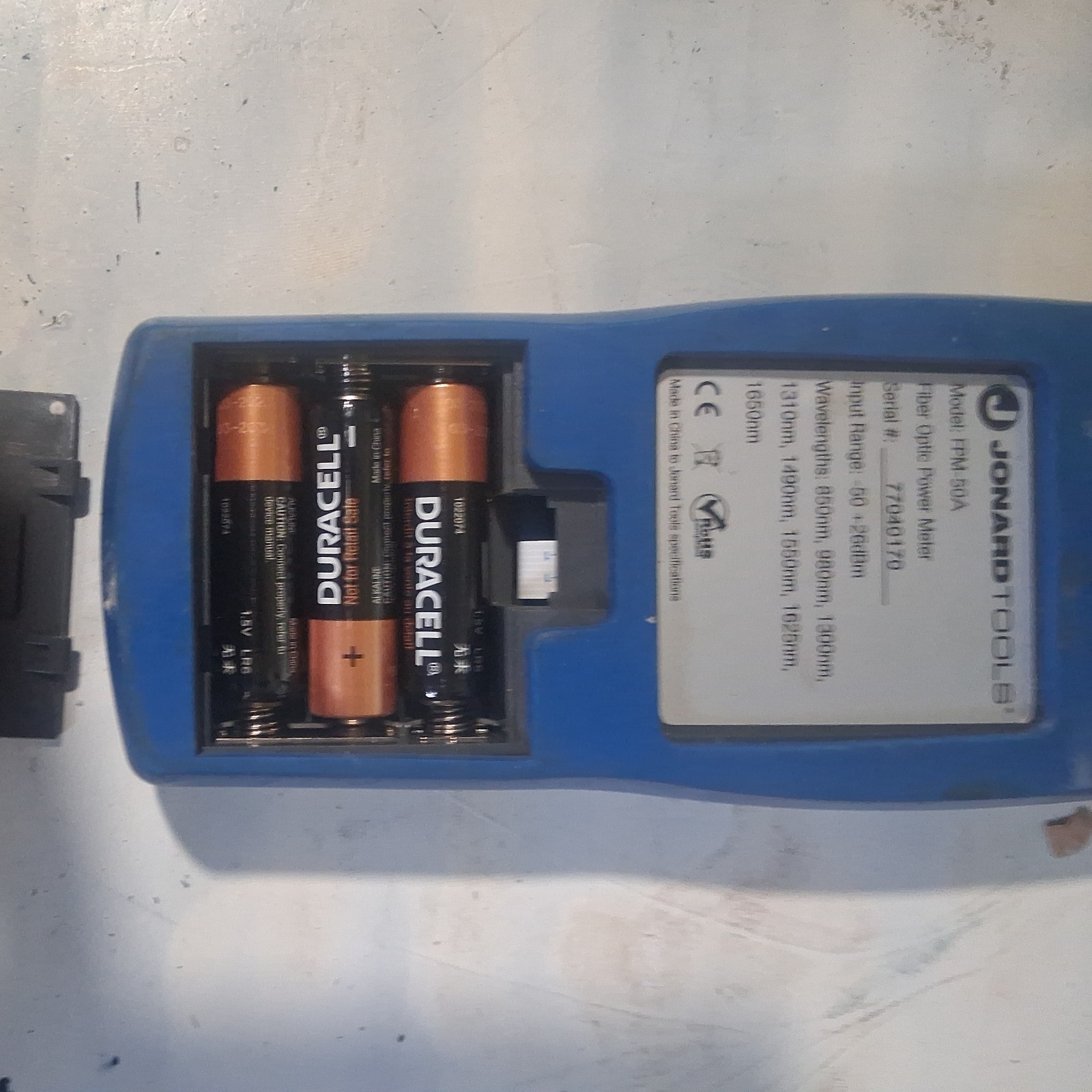 Jonard Tools Fpm-50A Fiber Optic Power Meter,Lcd Display