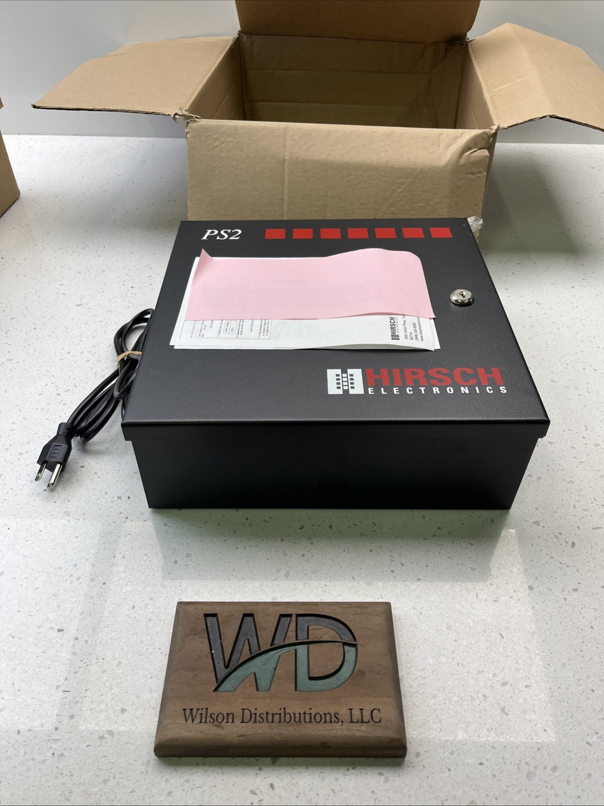 NEW Hirsch Electronics PS2 115 VAC Power Supply | 2 Locks Scramble Pads & Match