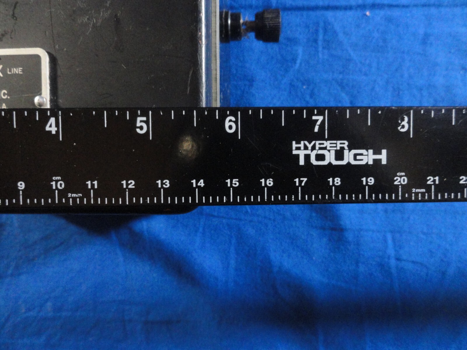 BITRONICS STEEL-SIX 0-10 D.C. VOLTS LAB METER