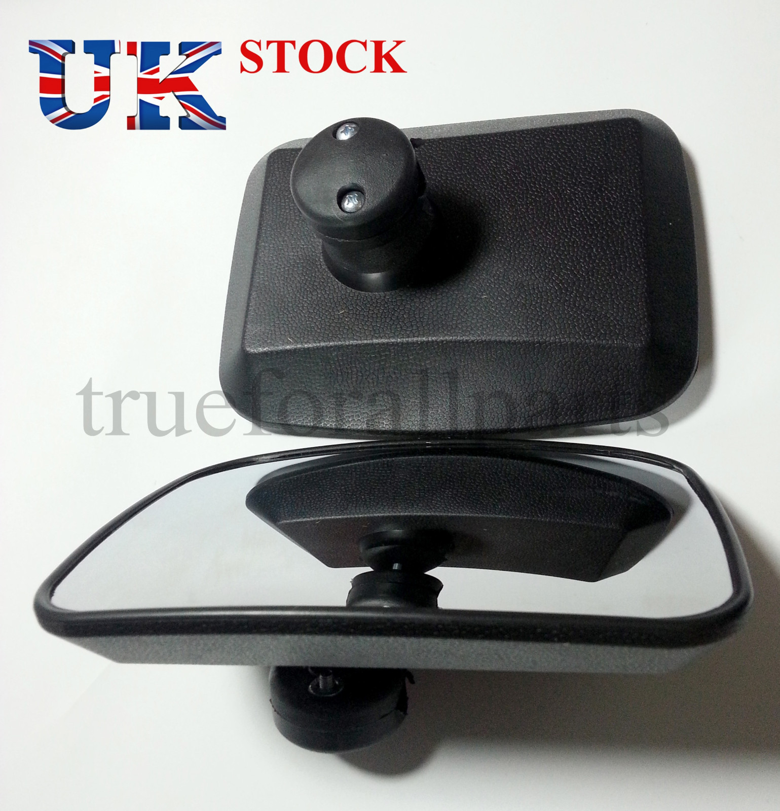Set of 2x WIDE ANGLE MIRROR BLIND SPOT E4 TRUCK LORRY VAN BUS RECOVERY