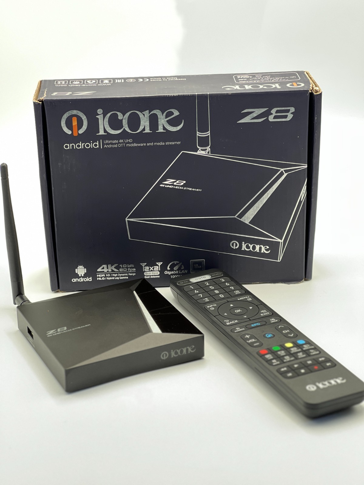 Formuler Z8 Icone – Edition Deluxe | 2-Year Technical Support