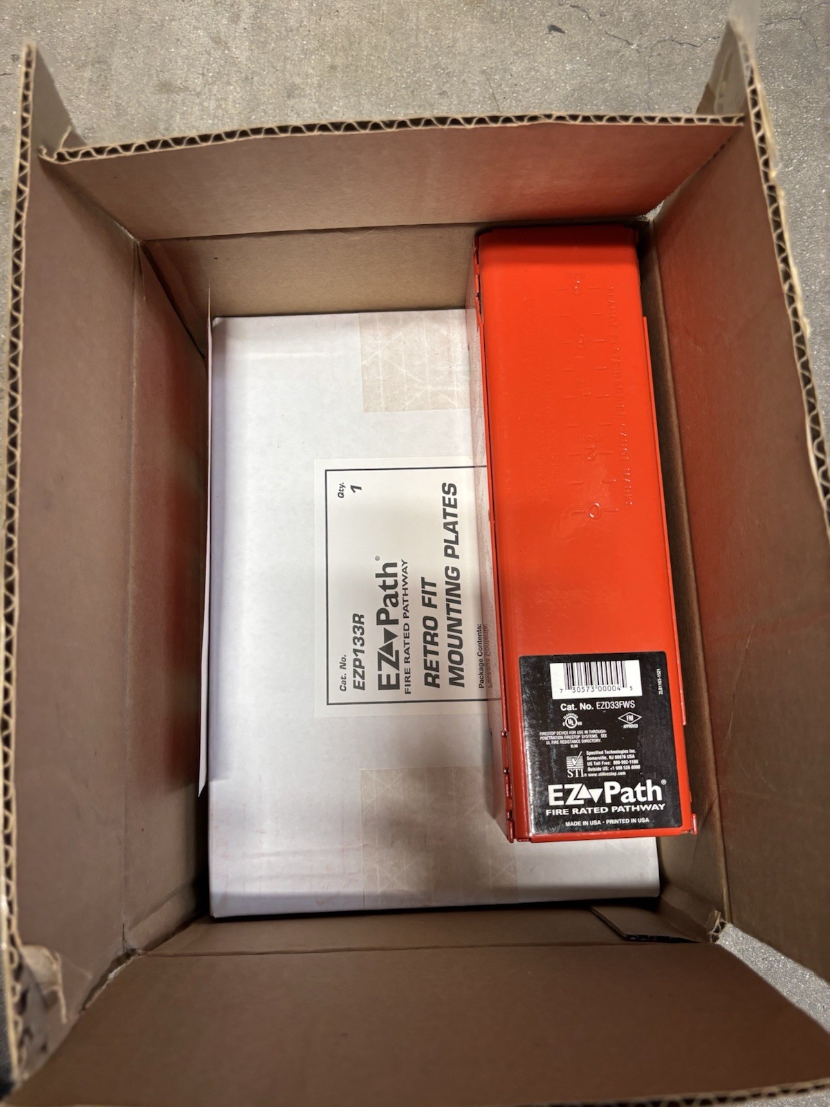 EZDP33WR Fire Rated Pathway Device Kit STI