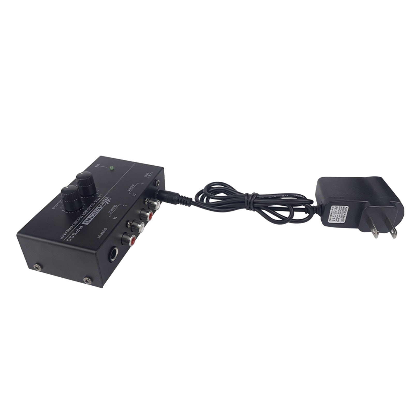 PP500 Phono Preamp Preamplifier with Level Volume Control for LP Vinyl Turntable