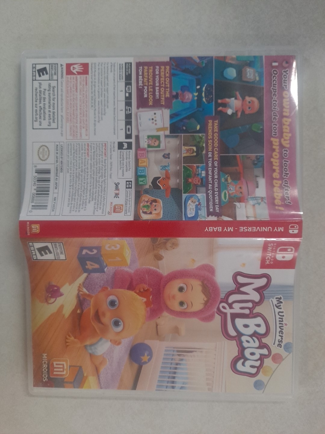 My Universe: My Baby (Nintendo Switch) Replacement Case Only - No Game