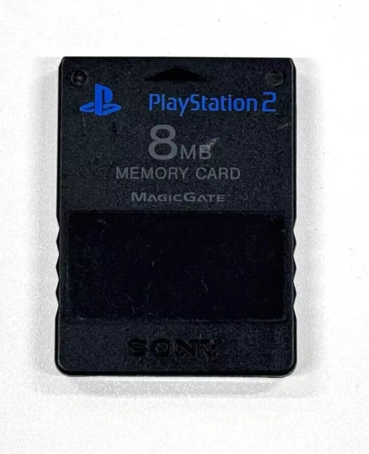 Sony Playstation 2 PS2 Official OEM MagicGate 8mb Memory Card Genuine SCPH-10020