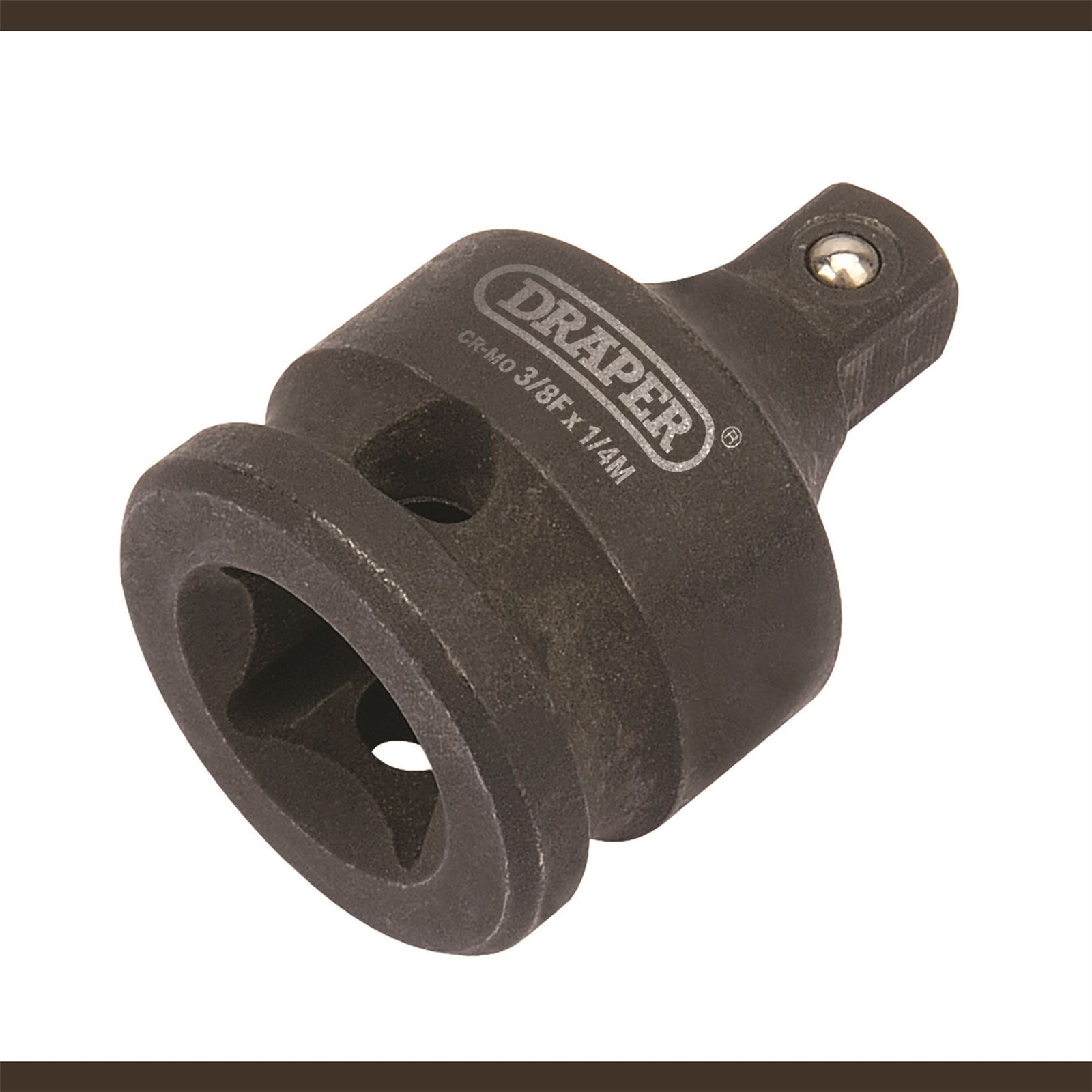 Draper 07022 Expert Impact Socket Converter 3/8"F x 1/4"M