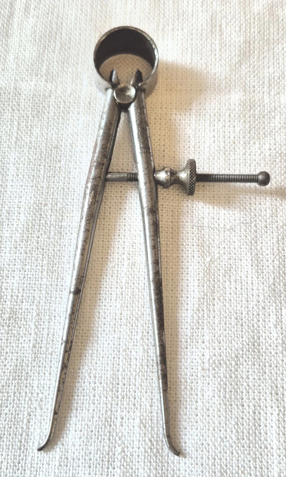 Vintage L.S Starett 5" Caliper/ Divider  Athol Machine Company Made In USA