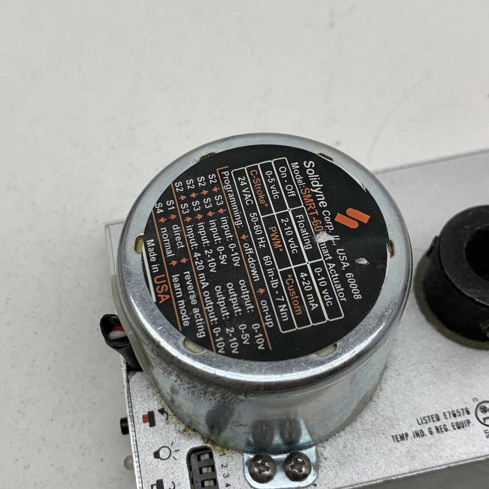 Solidyne Corp SMRT-60 Smart Actuator 24VAC