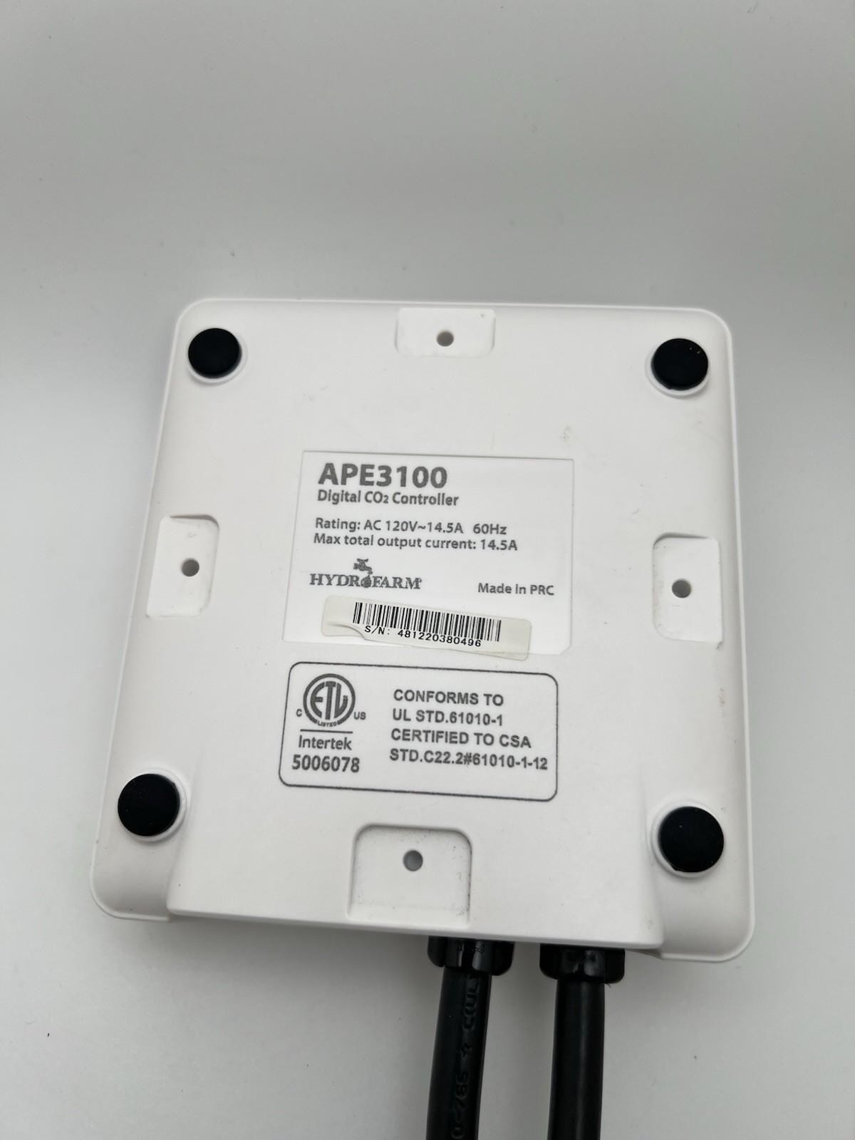 AutoPilot APE3100 Cumulus S50 Digital Co2 Controller-14.5 amps/120 Controller,