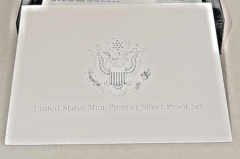 1997 United States Mint Premier Silver Proof Set ****(COA ONLY)****