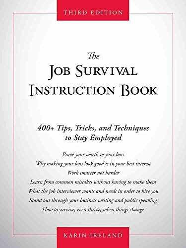 The Job Survival Instruction Book: - Hardcover, by Ireland Karin - Very Good