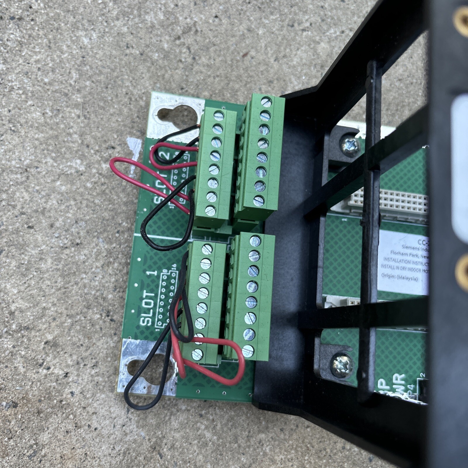 SIEMENS CC-2 Module Cardcage Pkg - Card Cage 2 Slots