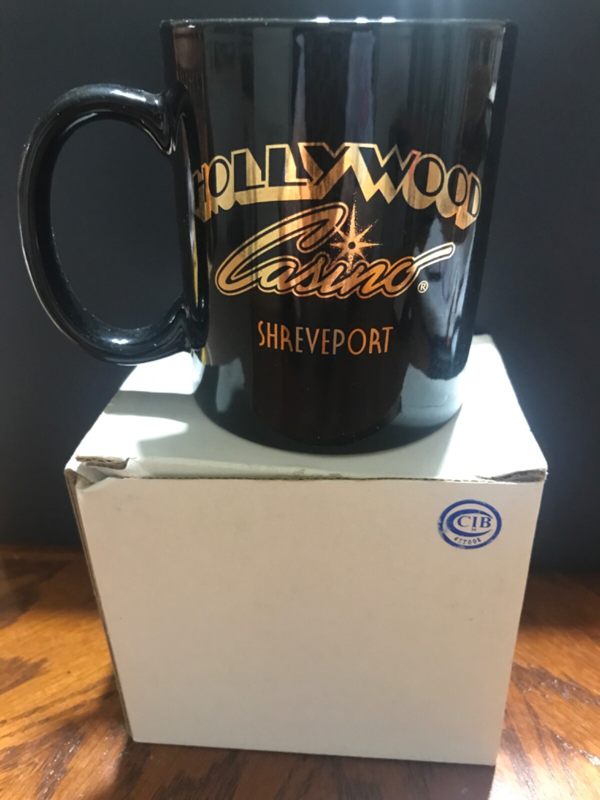 Rare Hollywood Casino Shreveport Louisiana Coffee Cup Mug **NEW IN BOX**