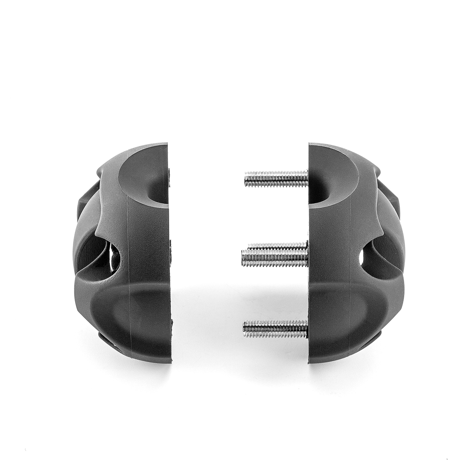 Pair Winch Synthetic Rope Split Cable Hook Stopper Rubber For ATV UTV SUV ORV