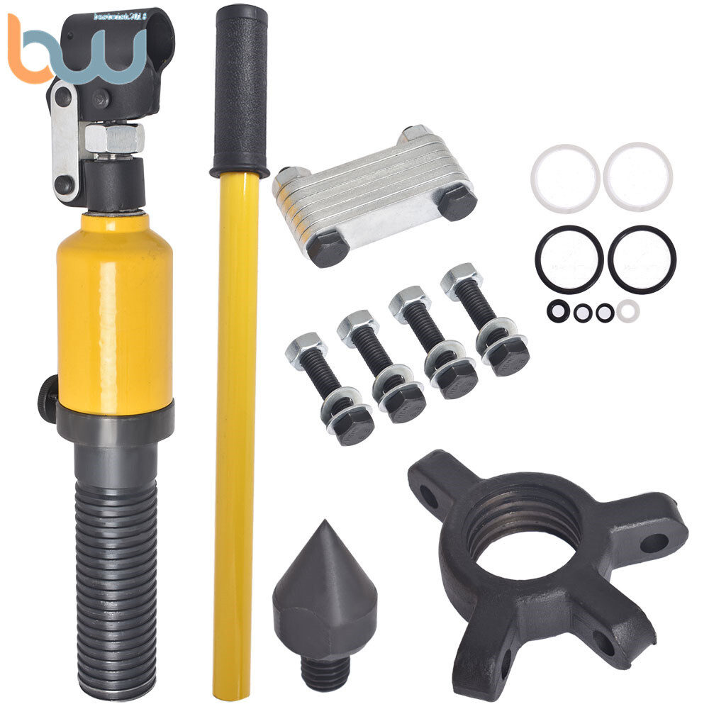 3-Jaws 5T Hydraulic Bearing Gear Puller Wheel Hub Puller Separator Garage Tool