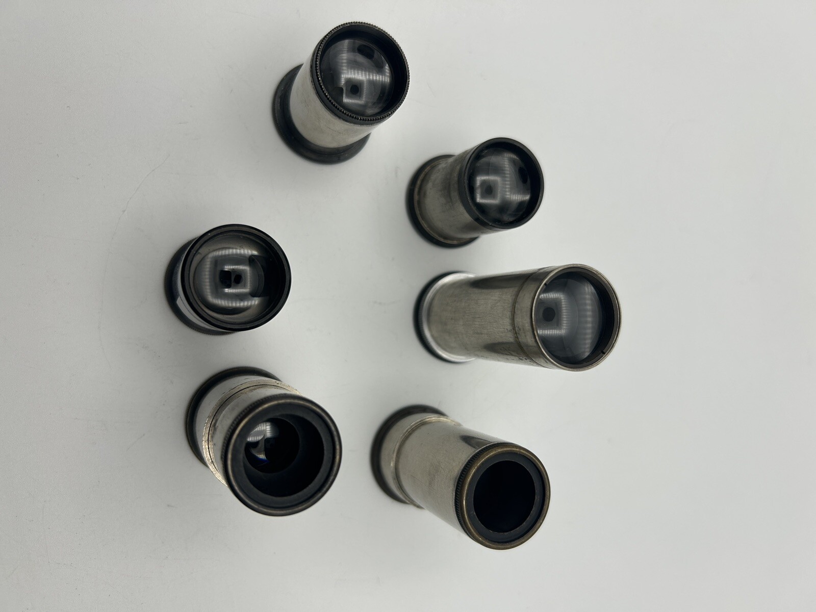 Vintage Carl Zeiss Jena Monocular Eyepiece Mixed lot of 6
