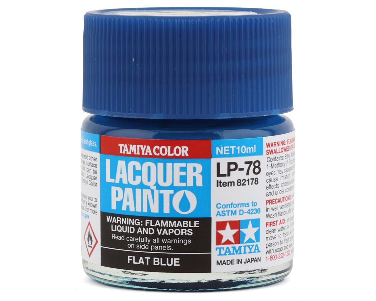 Tamiya 82178 Lacquer Paint LP-78 Flat Blue 10ml Bottle