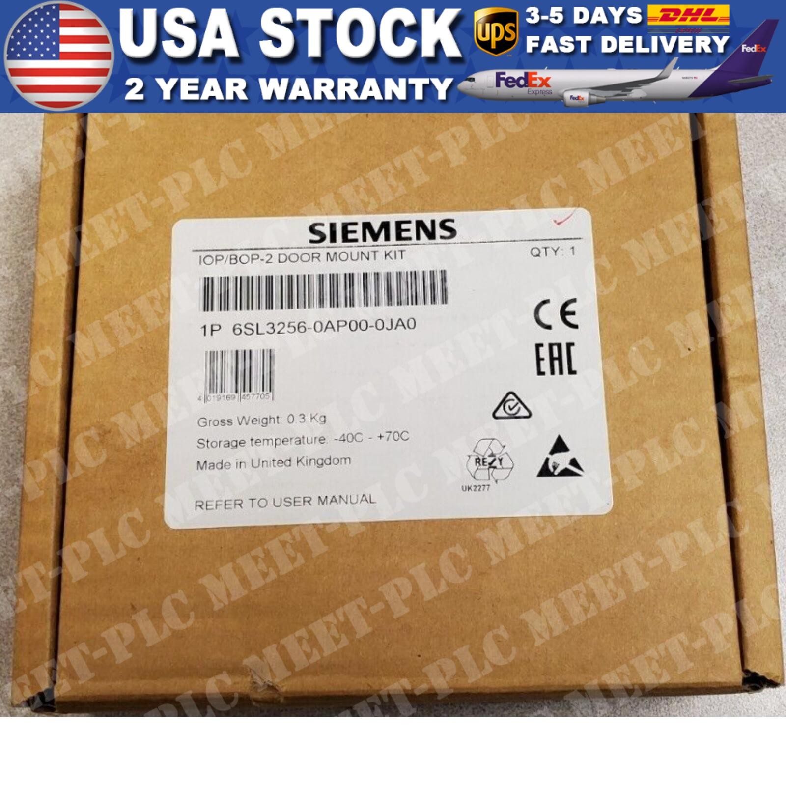 New Siemens 6SL3256-0AP00-0JA0 6SL3 256-0AP00-0JA0 SINAMICS G120 door mounting