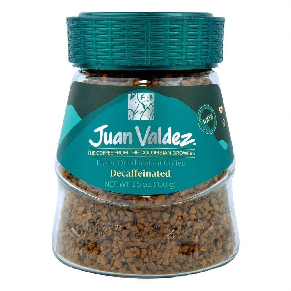 Decaf Instant Coffee 3.5 oz Jar No Artificial Flavors