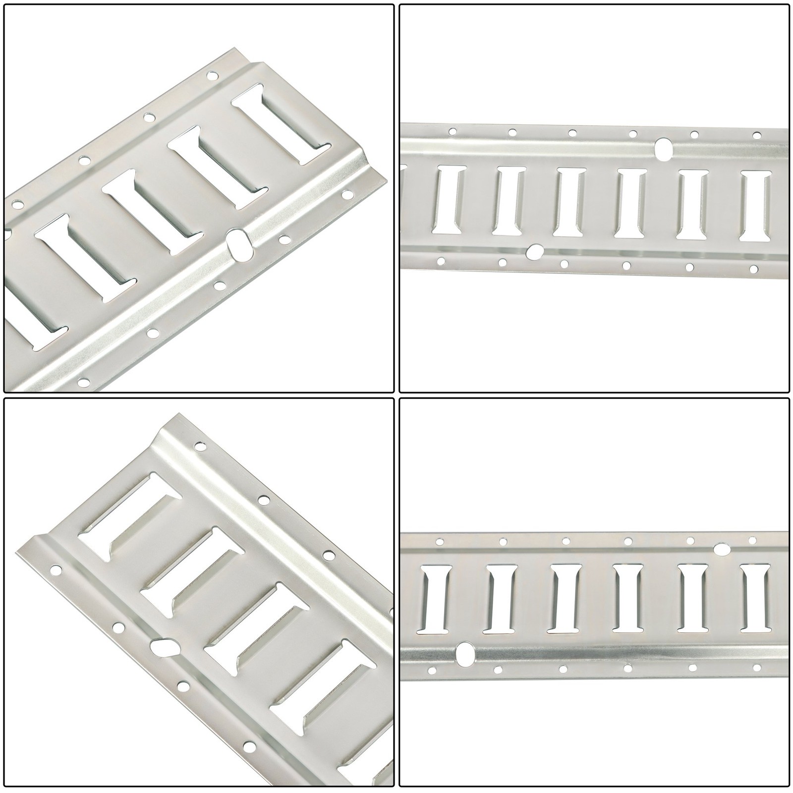 New 24PCS 5ft E Track Kit For Enclosed Cargo Trailers Secure Tie-Down Rails