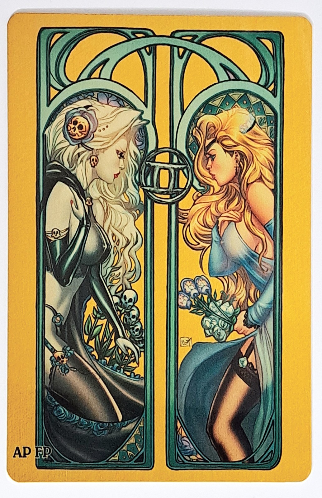 Lady Death Naughty Gemini (Nei Ruffino) Artist Proof Metallicard