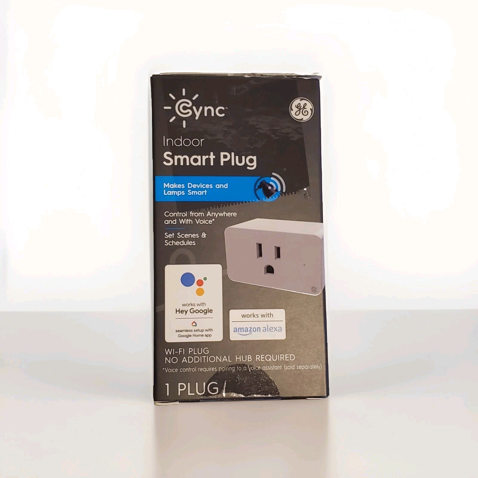Cync by GE-Indoor Smart Plug-Alexa/Google Assistant- 2.4ghz Wireless NEW in box!