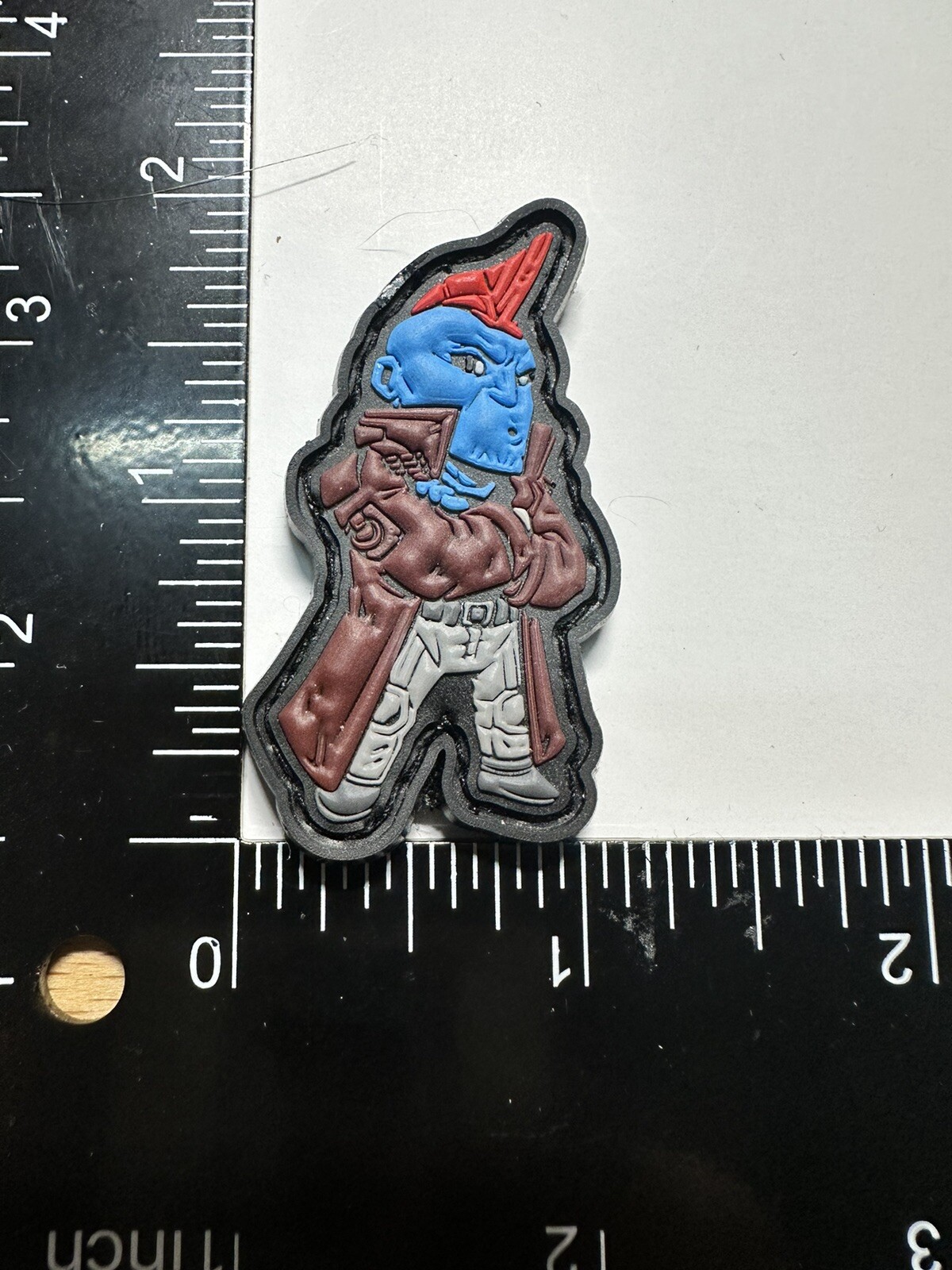 Yondu marvel avengers guardians of the galaxy pvc morale ranger eye patch Edc