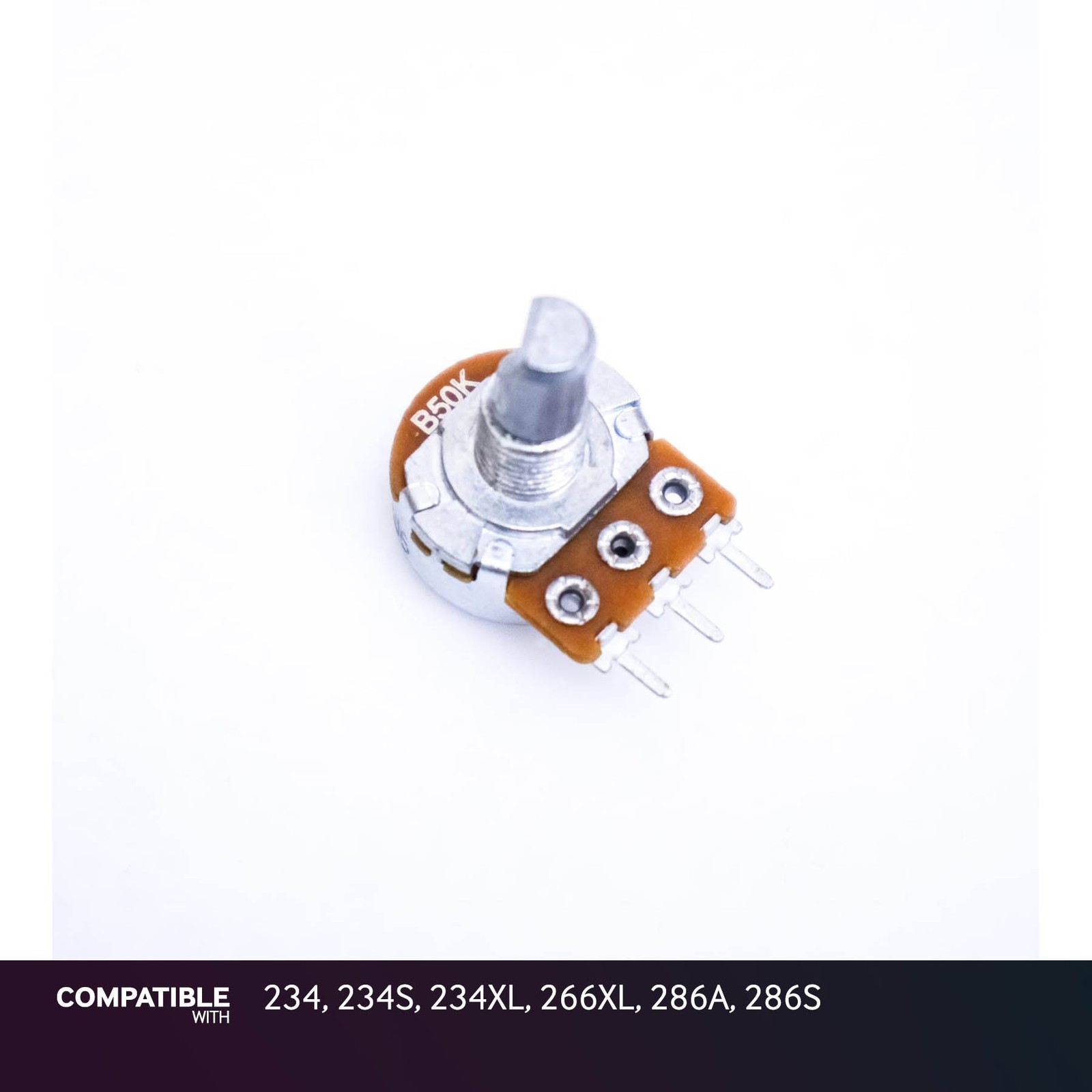 DBX 50K D-Shaft Potentiometer for 234, 234S, 234XL, 266XL, 286A, 286S