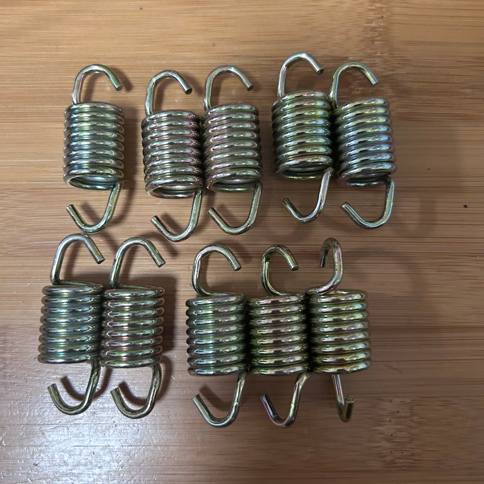 10x Exhaust Muffler Tube Pipe Spring For Polaris 7041687 3081078 7042031