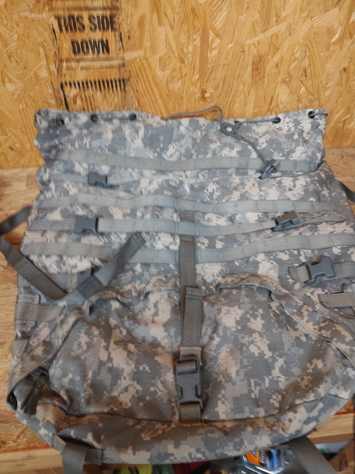 US Army Molle II OCP Multicam Large Rucksack Backpack, Ruck Only, Used Surplus