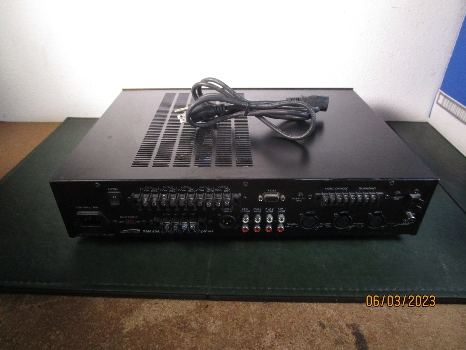Speco Technologies PBM60A Amplifier
