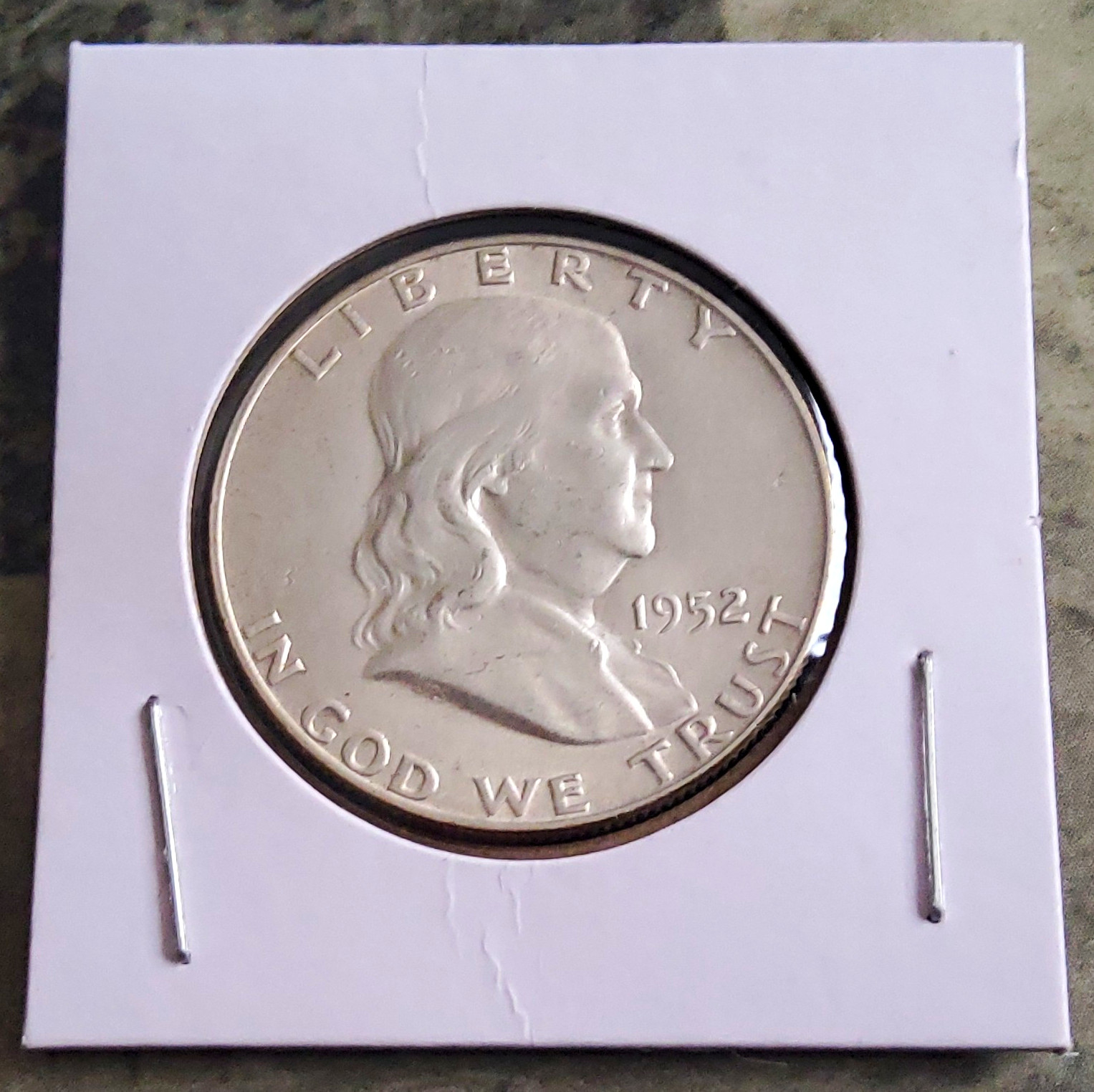 1952-D Franklin Half Dollar 50C Business Strike 90% Silver KM#199