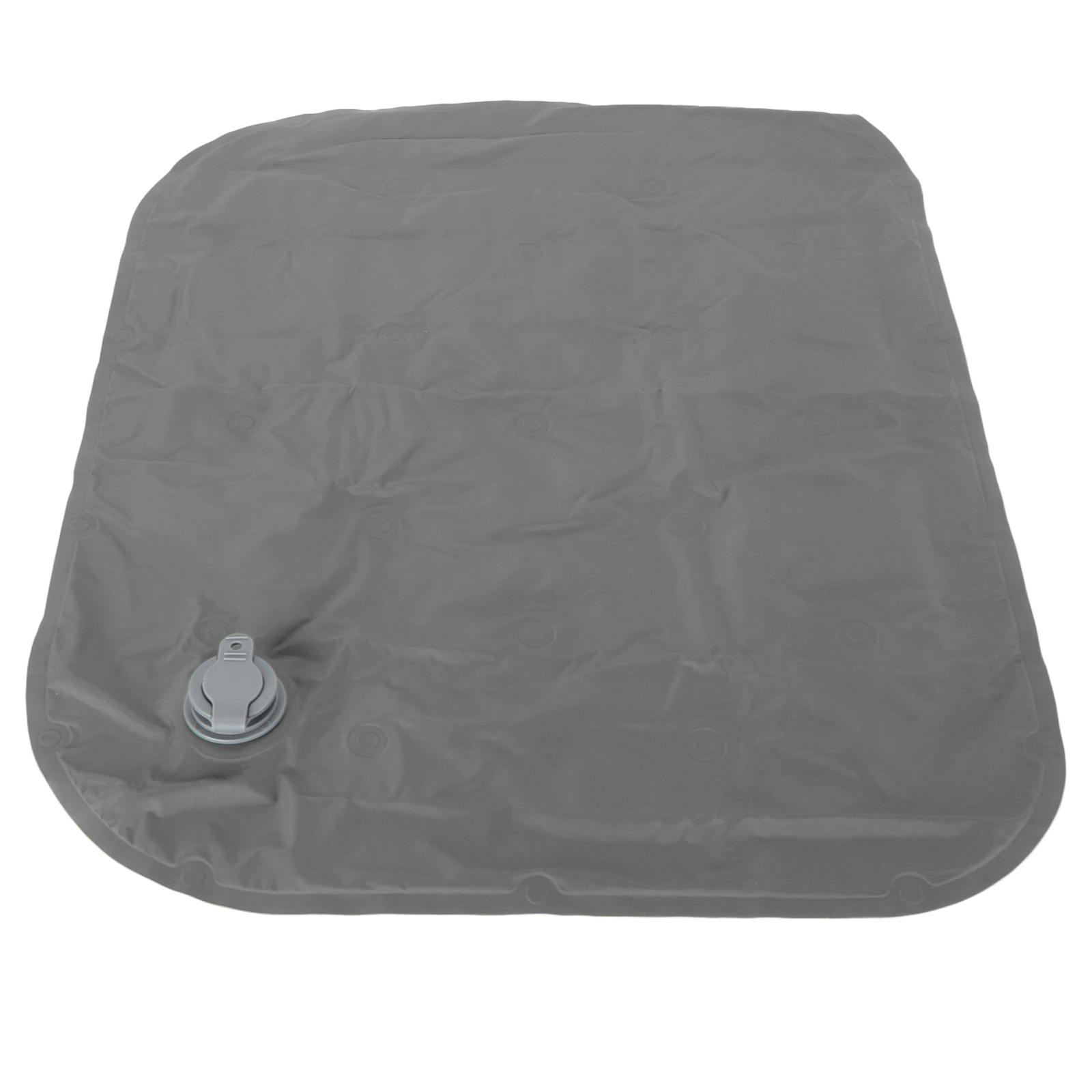 (Grey)Outdoor Inflatable Cushion Foldable Inflatable Sitting Pad Portable So BL