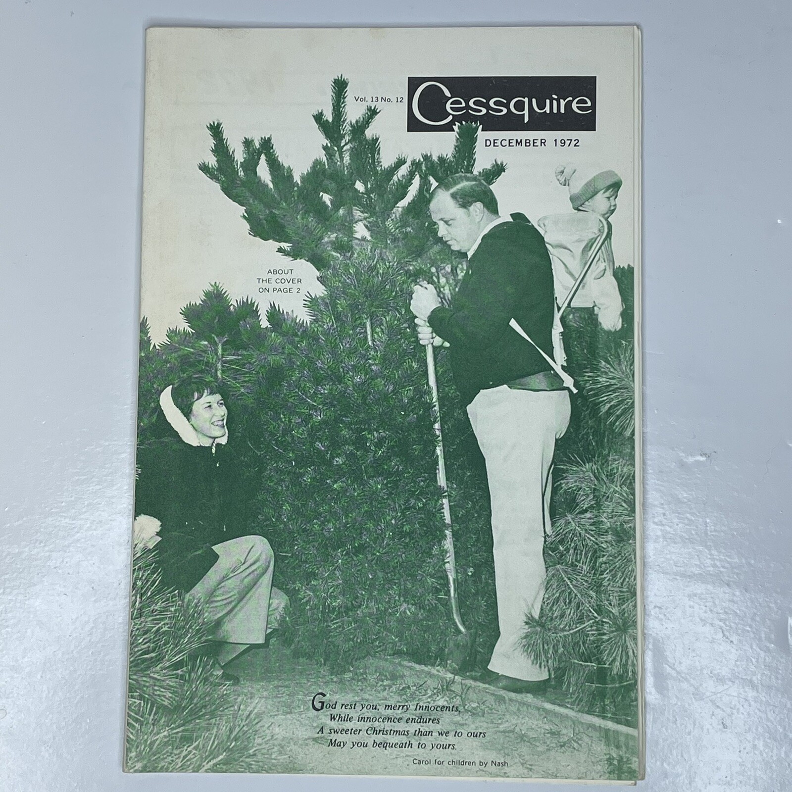 Vtg Cessquire - Vol. 13/No. 12, Dec 1972 Cessna Aircraft Co Employee Publication