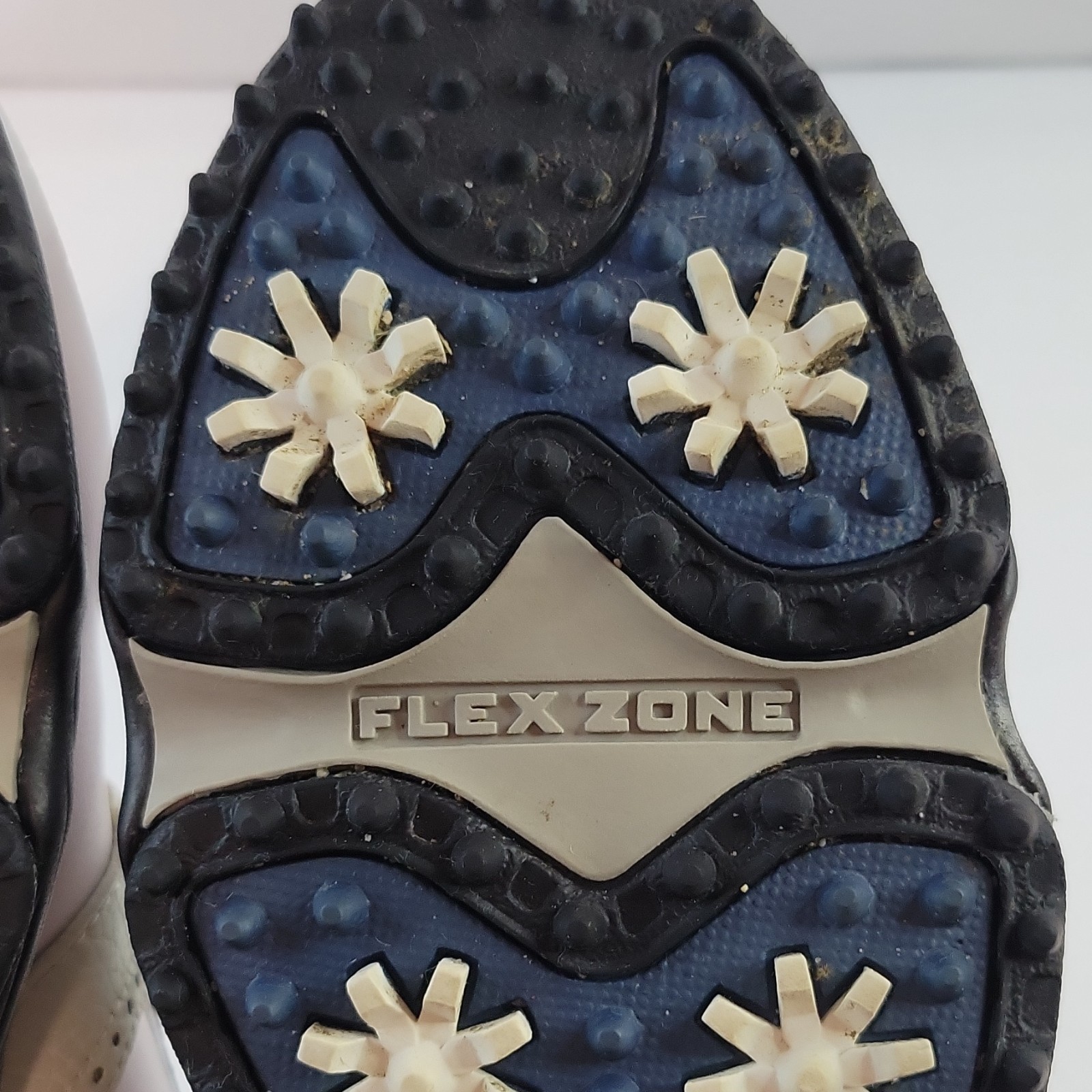 FootJoy GreenJoys Women's Golf Shoes White Light Green 9M Leather Upper Spikes