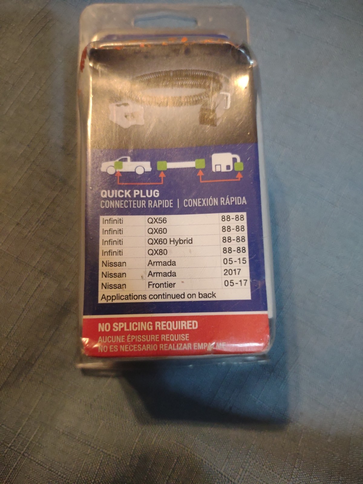 Trailer Brake Control Wiring Harness CURT #51383 - Controller Sold Separately
