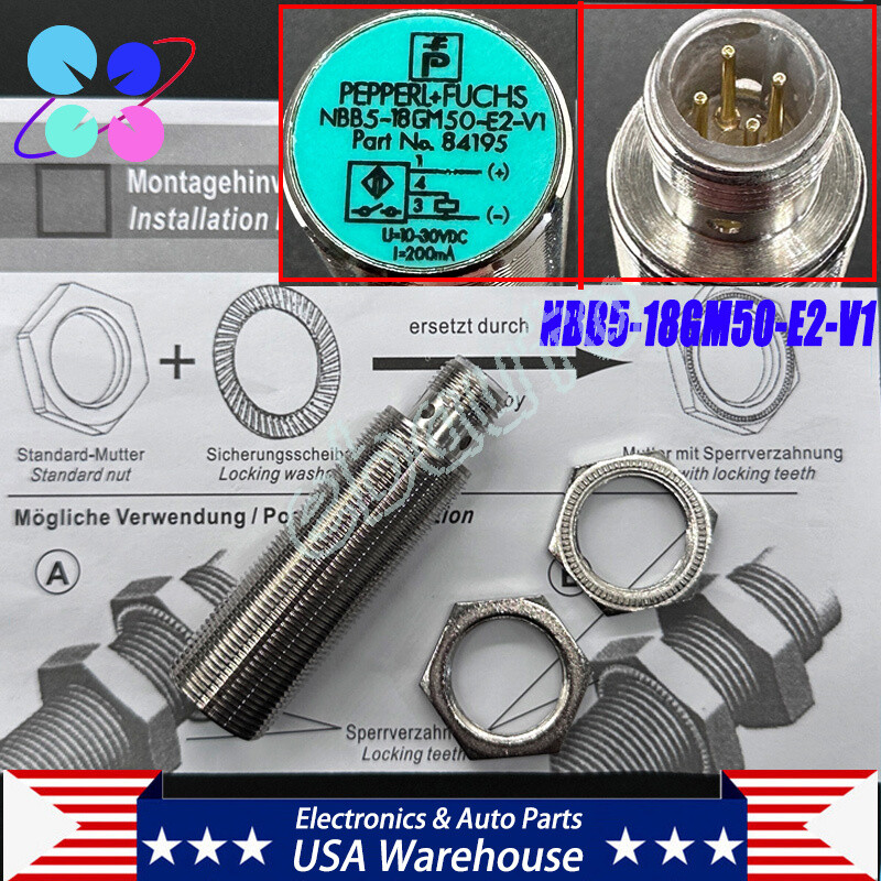 New For Pepperl + Fuchs NBB5-18GM50-E2-V1 Proximity Sensor Free Shipping From US