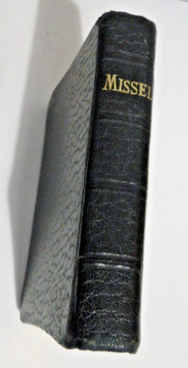 Ancient Roman Missal No. 97 Publisher J. DEPELLEY & Cie 1920