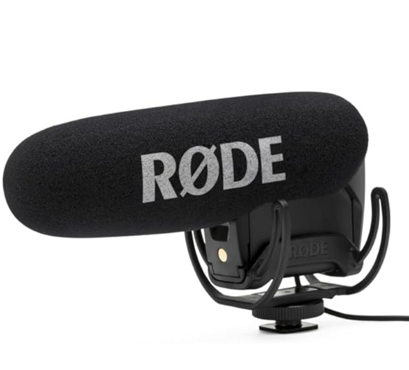 RODE VideoMic Pro R Camera-Mount Shotgun Microphone Black