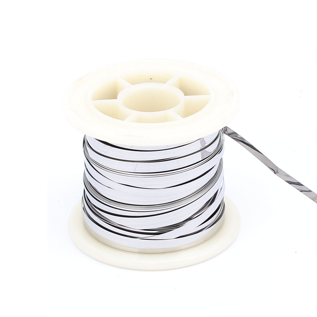 7.5Meter 24.6Ft 0.2x3mm Nichrome Flat Heater Wire for Heating Element