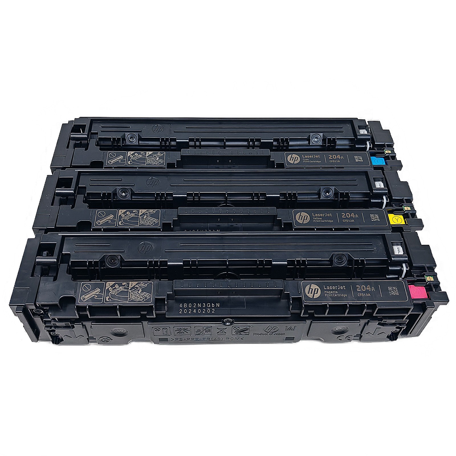 3x HP 204A CF511A-CF513A Toner For LaserJet Pro M154nw MFP M180n/M180nw 181fw