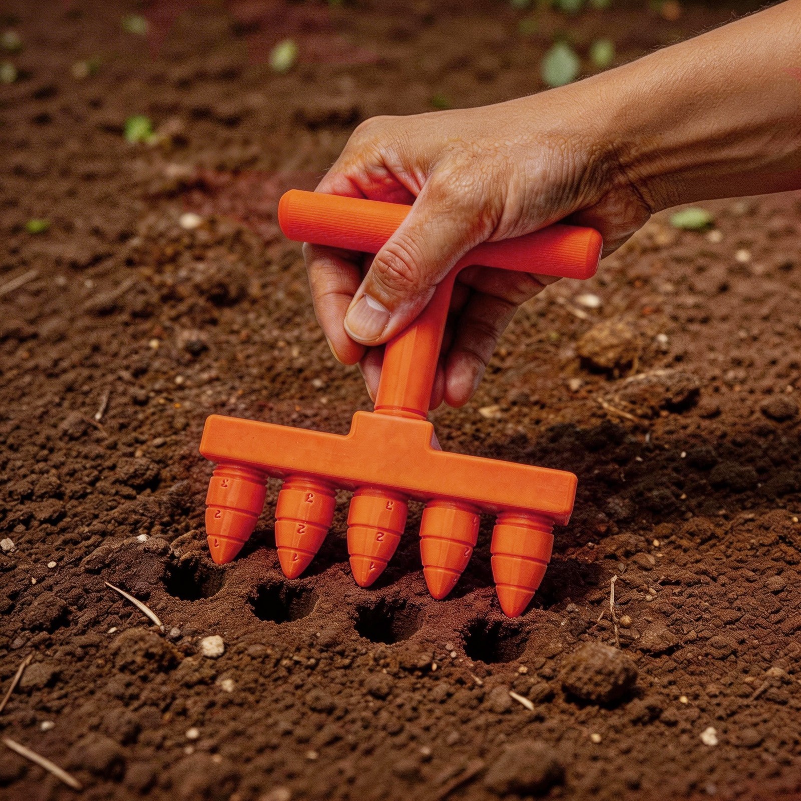 Seed Planting Tool, Seed Placement Tool for Precise Seed, Handheld Garden Tool