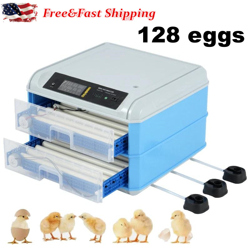 Large Automatic Eggs Incubator For128 Eggs Automatic With Eggs Turning And Humid