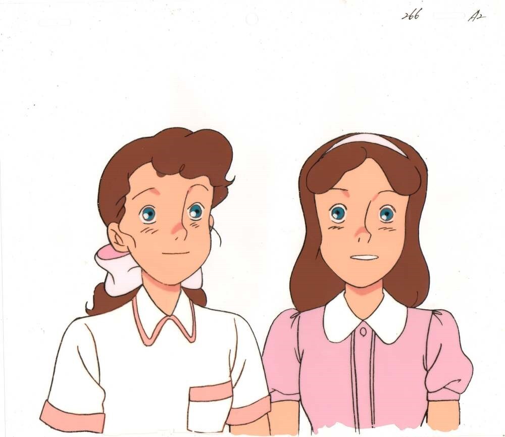 Anime Cel The Twins at St Clare's (Ochame na Futago Claire Gakuin Monogatari)#11