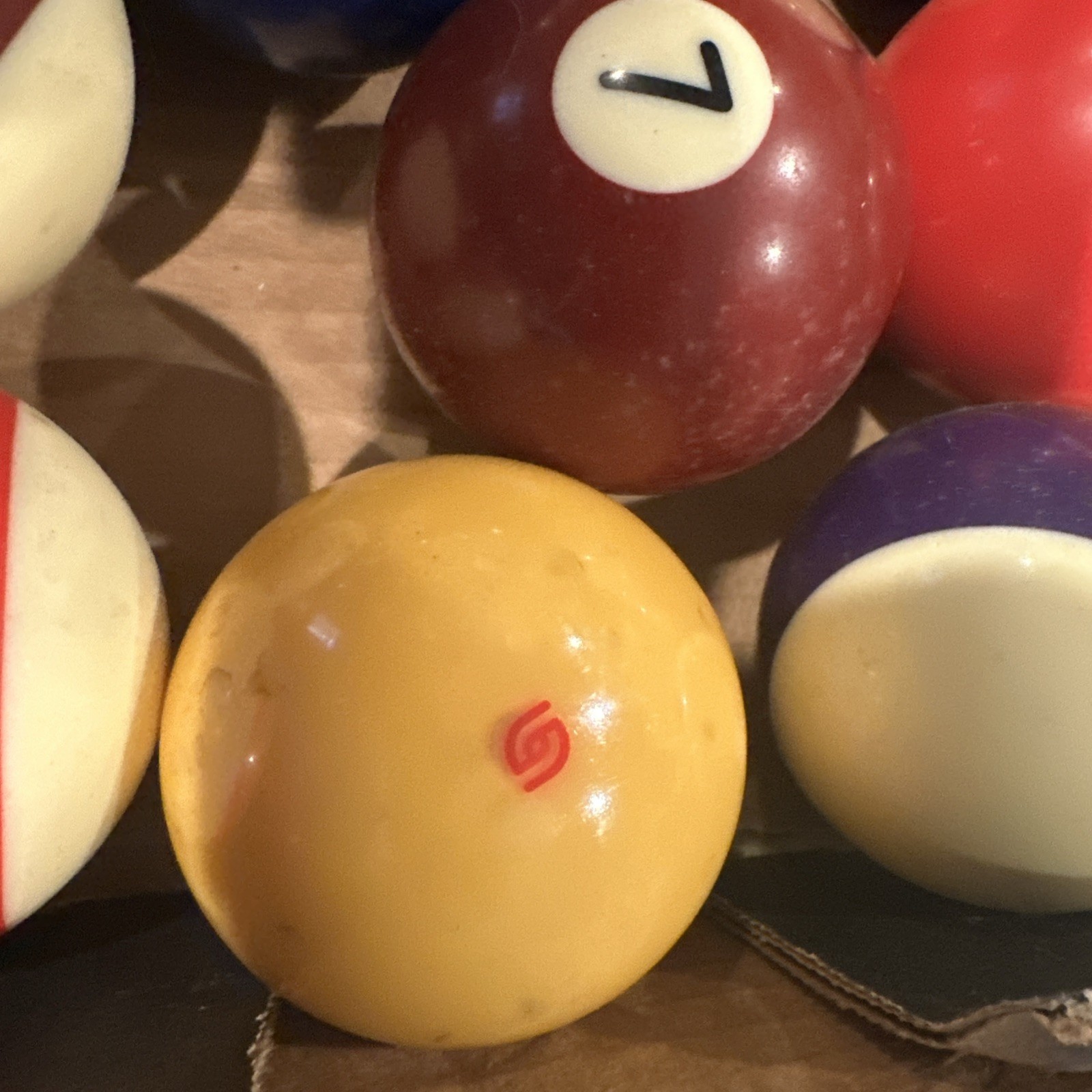 Vintage Aramith Super Pro Billiard Pool Ball Set