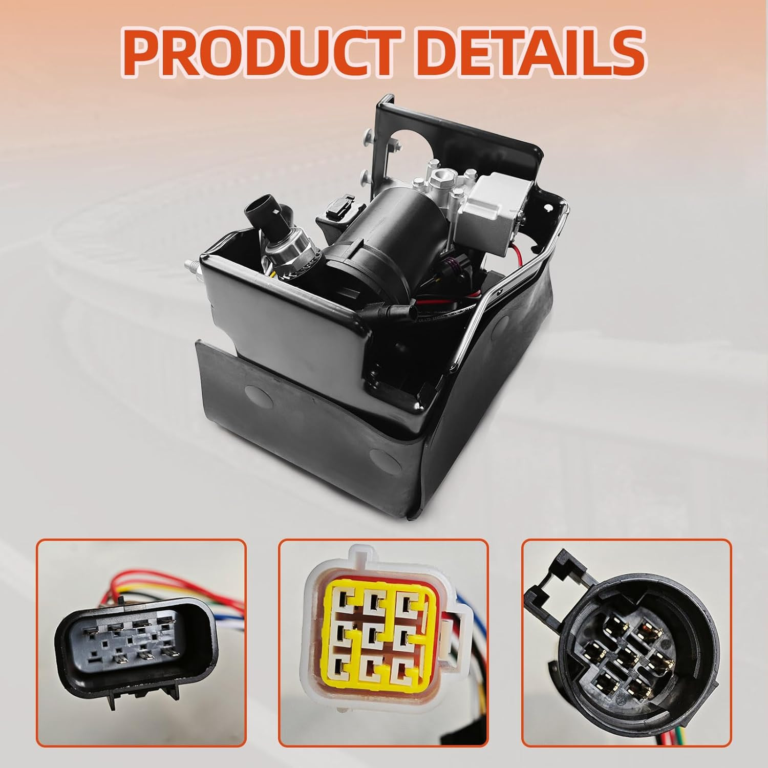 Air Suspension Compressor Cadillac Escalade Tahoe Yukon Suburban Rep 15254590