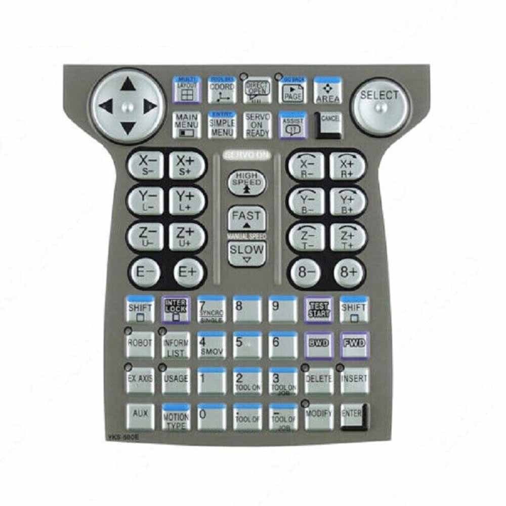 NewYKS-700EMembrane KeypadFor YASKAWA DX200JZRCR-YPP21-1Teaching Pendant