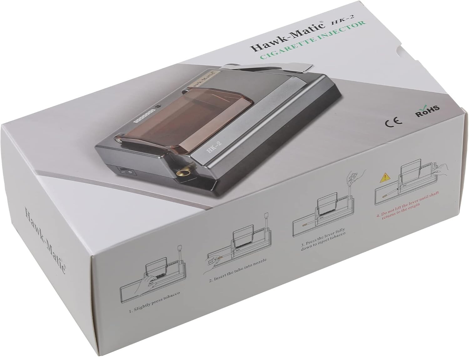 Automatic Cigarette Rolling Machine - Hawk-Matic, King & 100mm Sizes, Quiet