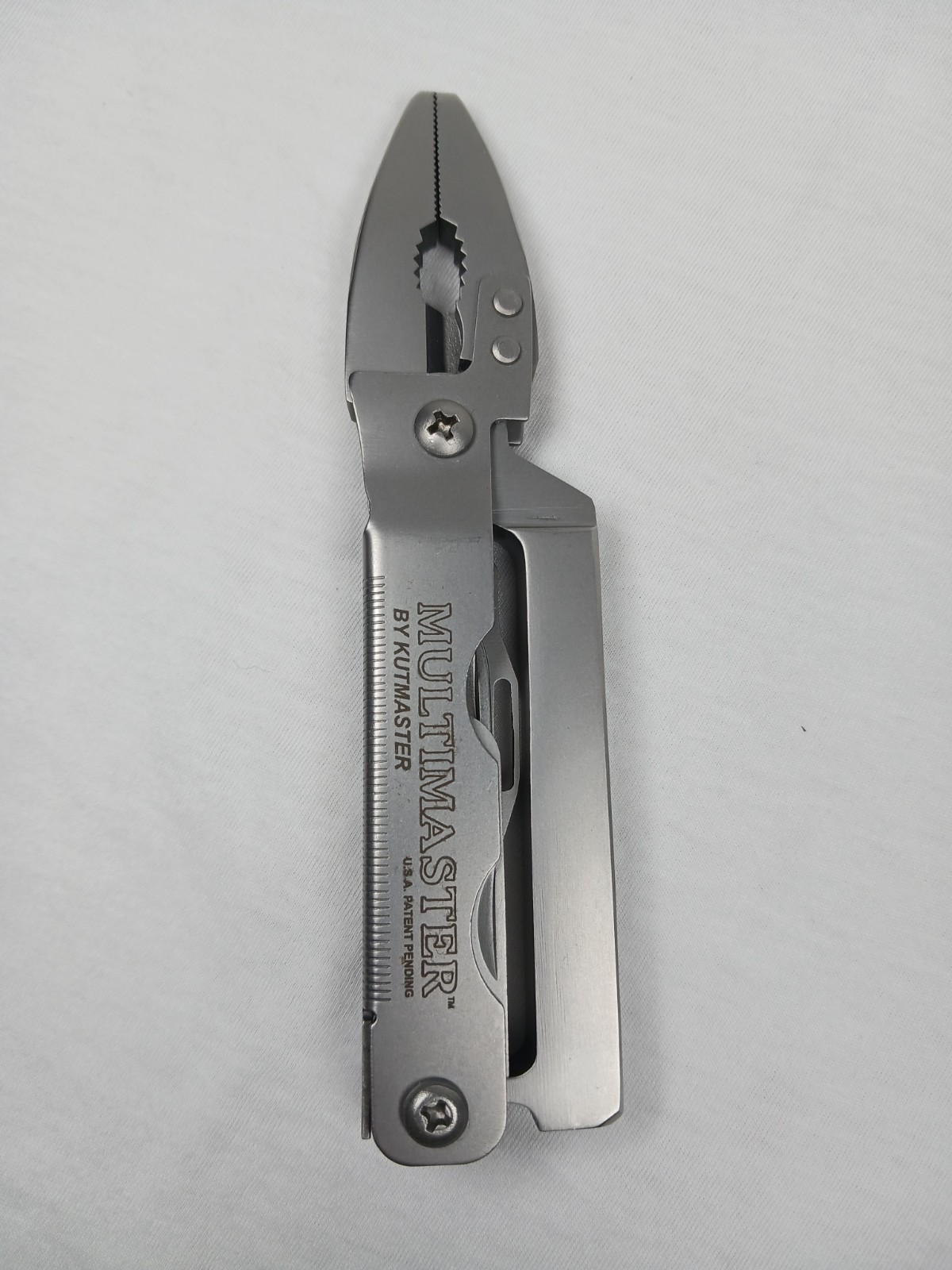 Kutmaster Multimaster 1044 Multi-Tool Pliers w/ Knife Saw File Hook Bit Driver